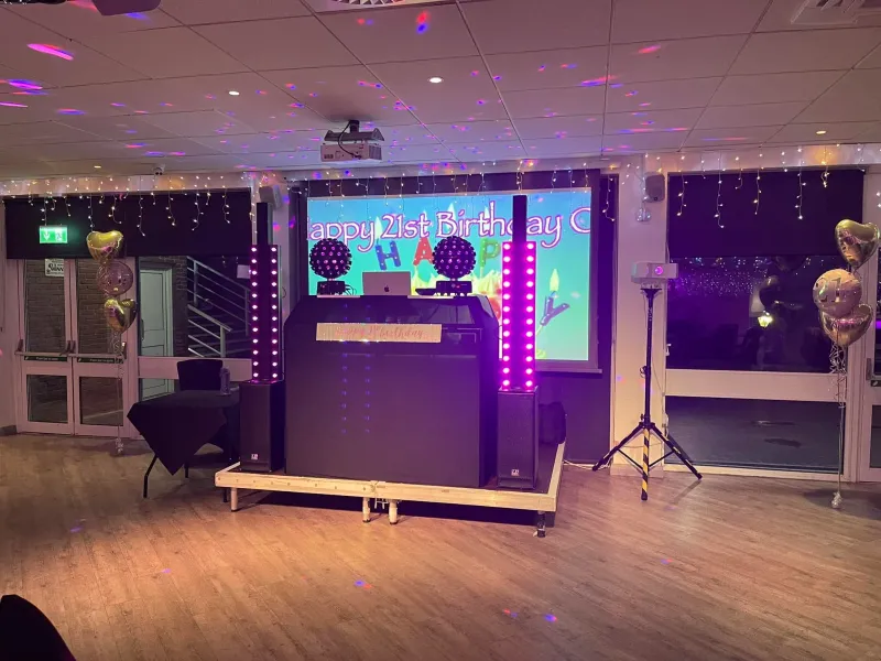 Happy 21st Birthday Setup
